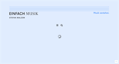 Desktop Screenshot of einfach-musik.de